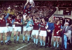 Villa win league cup 1975