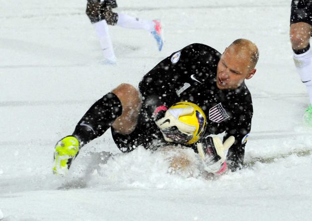 Guzan on Snow Patrol