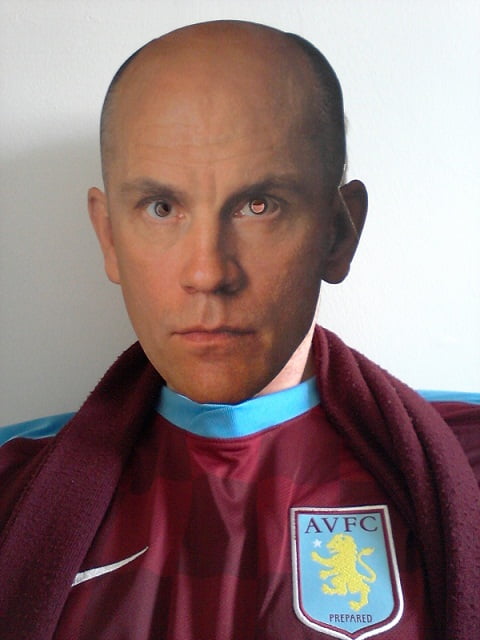 Malkovich Villa's real biggest fan in Hollywood Stiliyan Petrov Masks