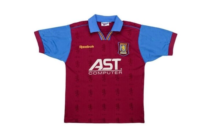 Aston Villa 1996 Home Shirt