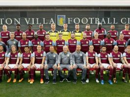 aston villa team group 2018