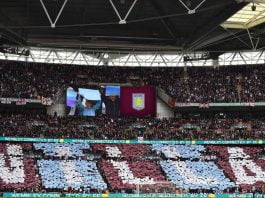 Aston Villa wembley mosaic FA Cup semi-final