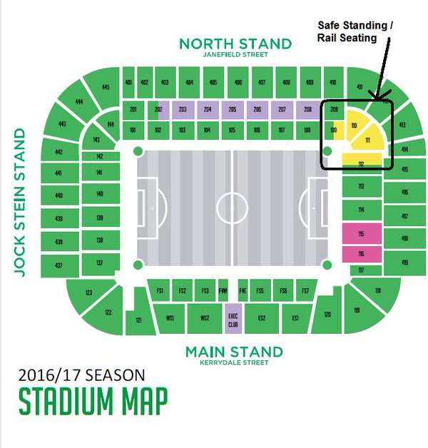 Celtic safe standing
