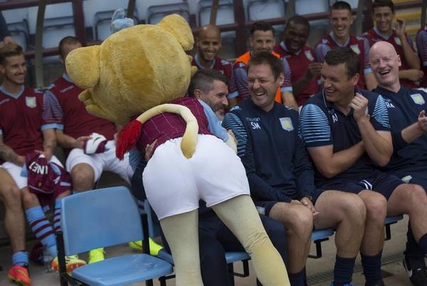 Roy Keane Villa mascot