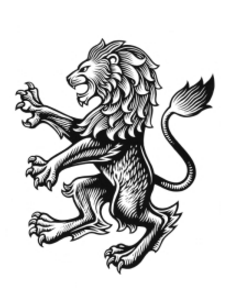 Aston villa lion design