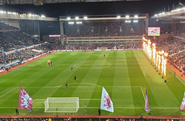 Villa Park fireworks fire