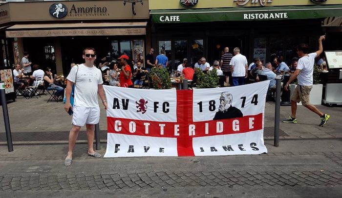 aston villa fan euro 2016