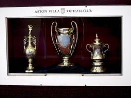 aston villa trophies European Cup FA Cup Championship