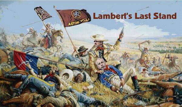 Paul Lambert last stand aston villa