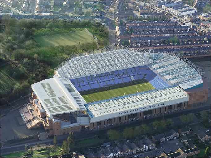 villa park north stand